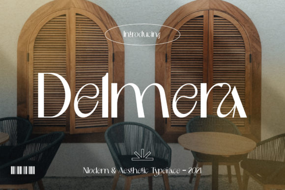 Delmera: A Cool, Wavy Font for Creative Branding