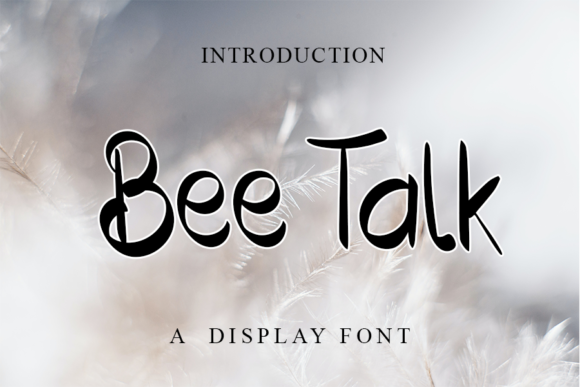 Discover Bee Talk: A Handwritten Font for Web Design