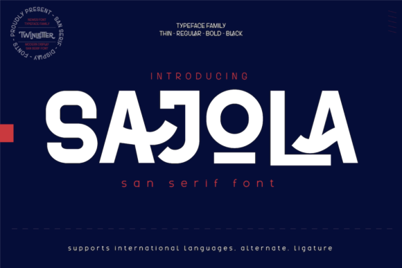Elevate Your Brand with Sajola: A Stylish Display Font