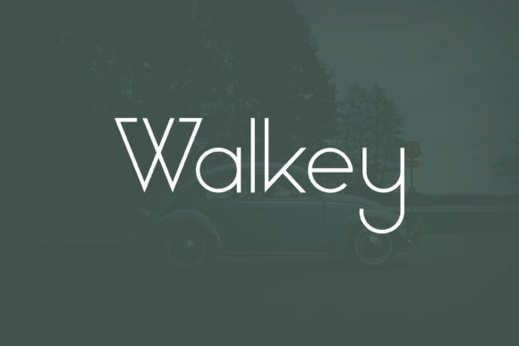 Elevate Your Craft with Walkey: A Premium Display Font