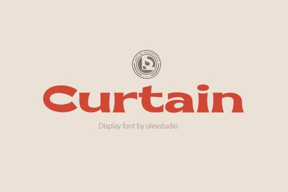 Enhance Your Brand with the Modern Curtain Font