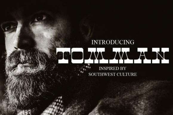Enhance Your Brand with Tomman: A Bold, Western Styled Font