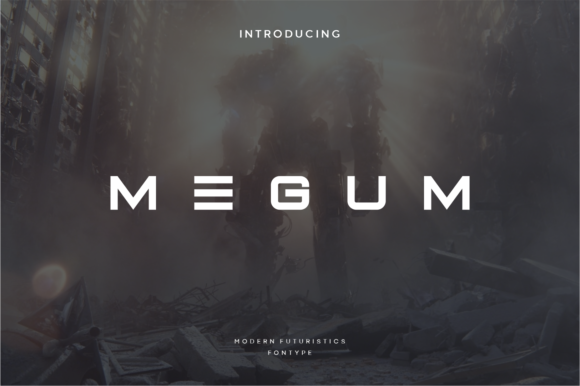 Enhance Your Campaign with Megum: A Sci-Fi Inspired Display Font