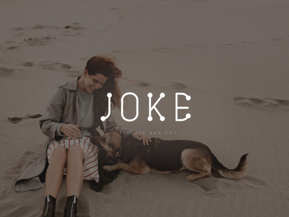 Exploring Joke: A Versatile Display Font for Creative Branding