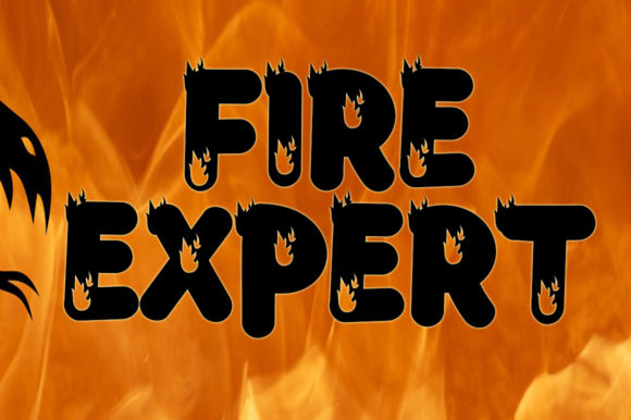 Fire Expert: A Blazing Display Font for Bold Branding