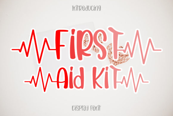 First Aid Kit: A Unique Display Font for Creative Marketers