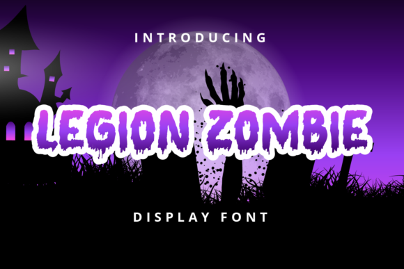 Legion Zombie: The Spooky Font for Eye-Catching Campaigns