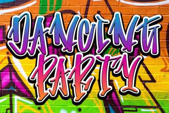 Make Your Campaign Pop with Dancing Party Font