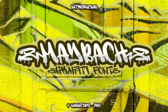 Maybach: A Bold Graffiti Font for Your Brand