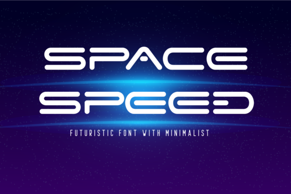 Space Speed: A Bold and Futuristic Display Font for Impactful Campaigns
