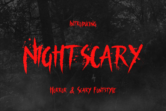 Spook Up Your Creations with Nightscary Font