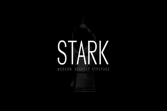 Stark: A Bold and Modern Typeface for Creative Makers