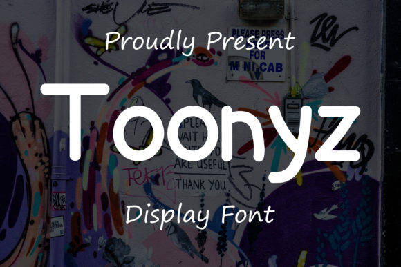 Toonyz: A Quirky and Adaptable Display Font for Modern Web Design