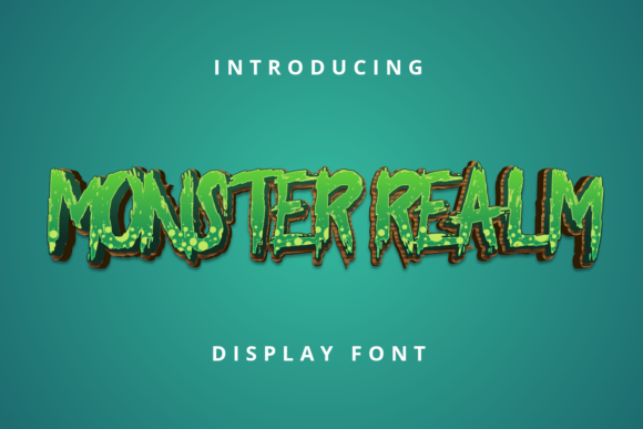 Transform Your Brand with Monster Realm Font