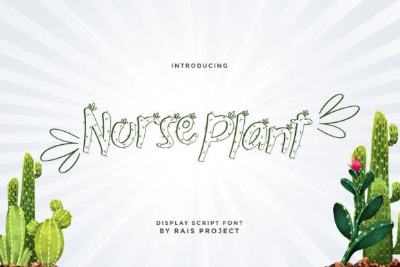 Transform Your Brand with Nurse Plant: A Unique Display Font