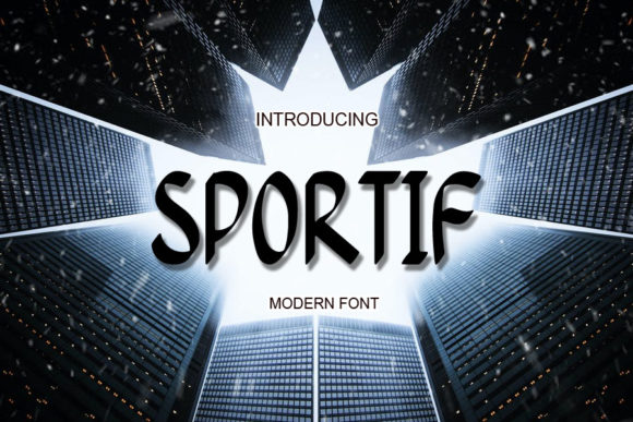 Unveiling Sportif: A Versatile Display Font for Modern Branding